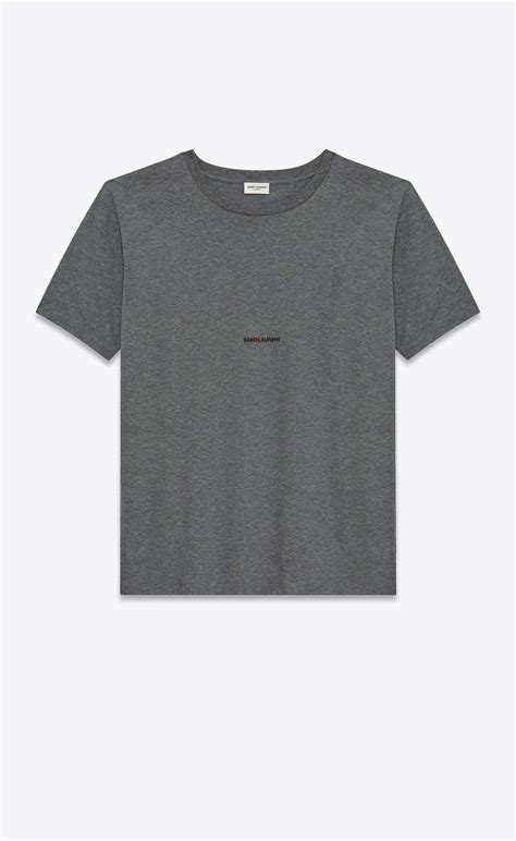 ysl t shirt grau|farfetch YSL t shirts.